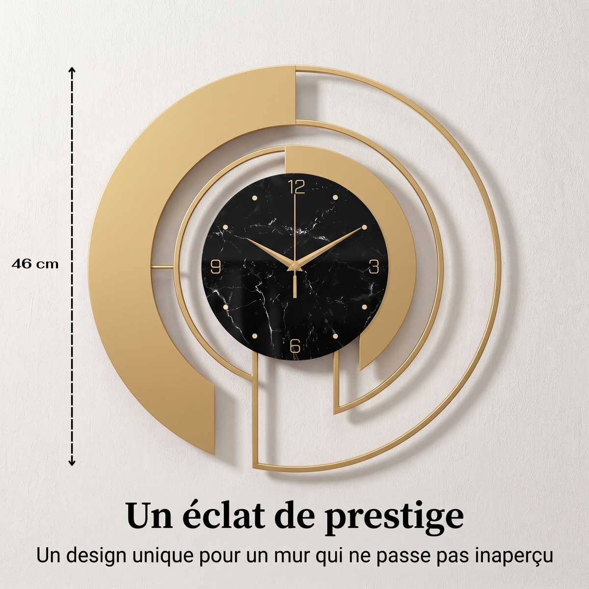 L'Eclipse - Horloge Murale Design