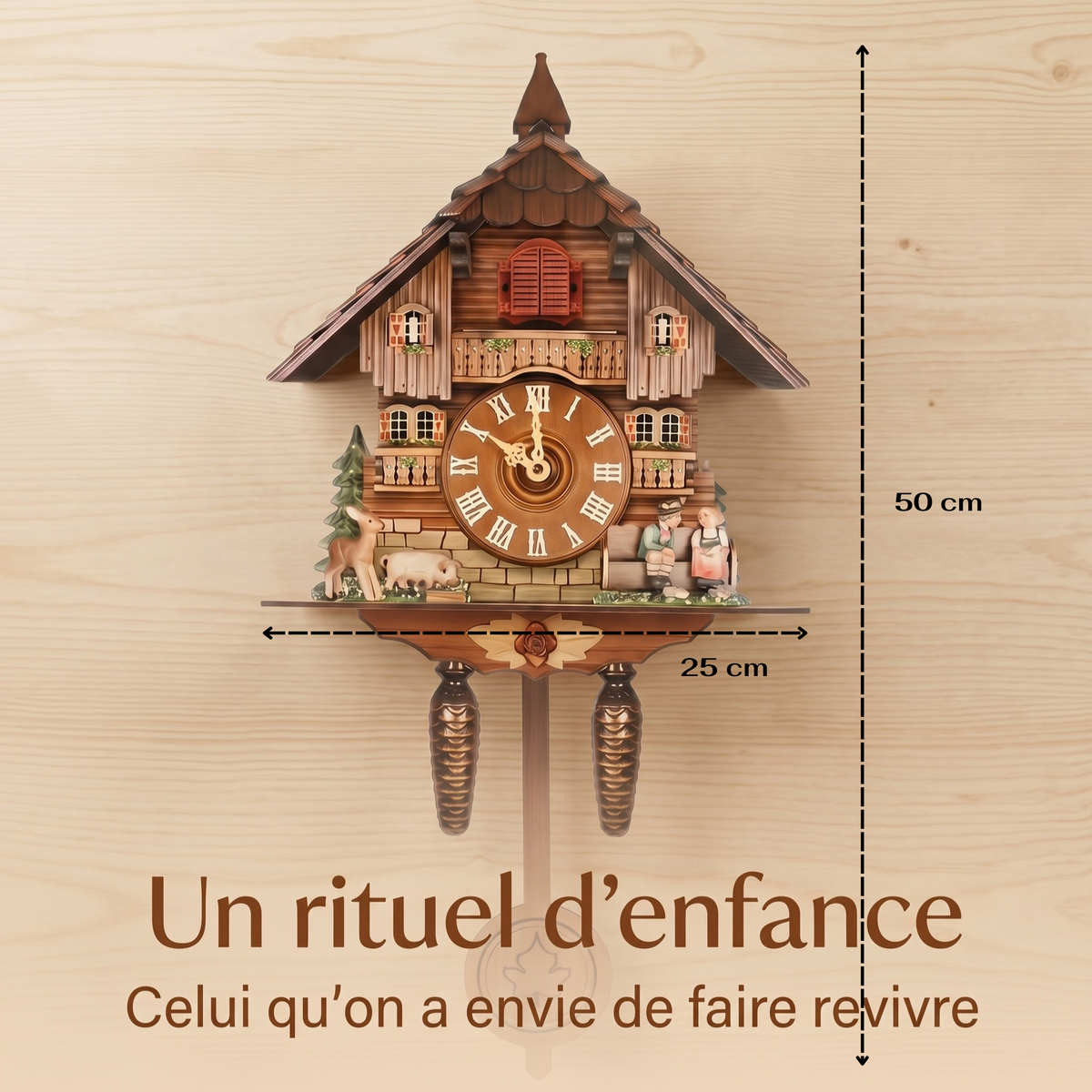 La Bavaroise - Horloge Coucou