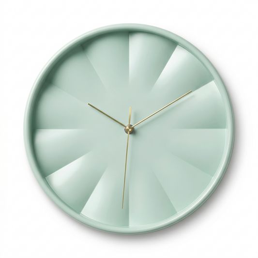 L'Épurée - Horloge Murale Design Minimaliste | Silencieuse
