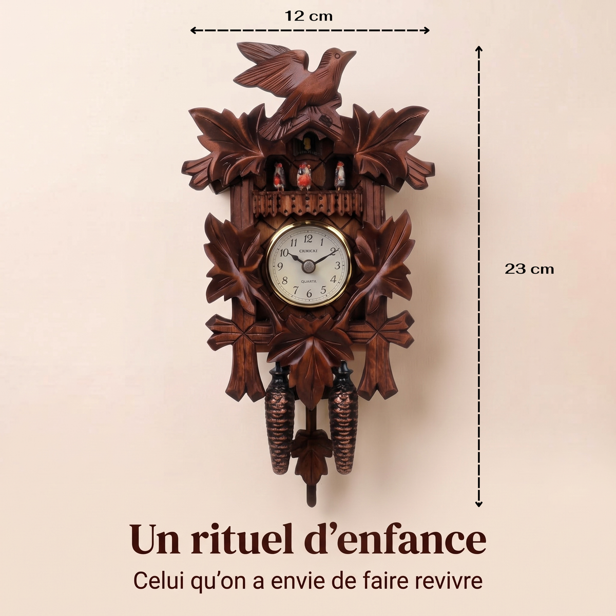 La Sylvestre - Horloge Coucou