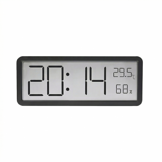 La Digitale - Horloge Murale Numérique Moderne | Silencieuse