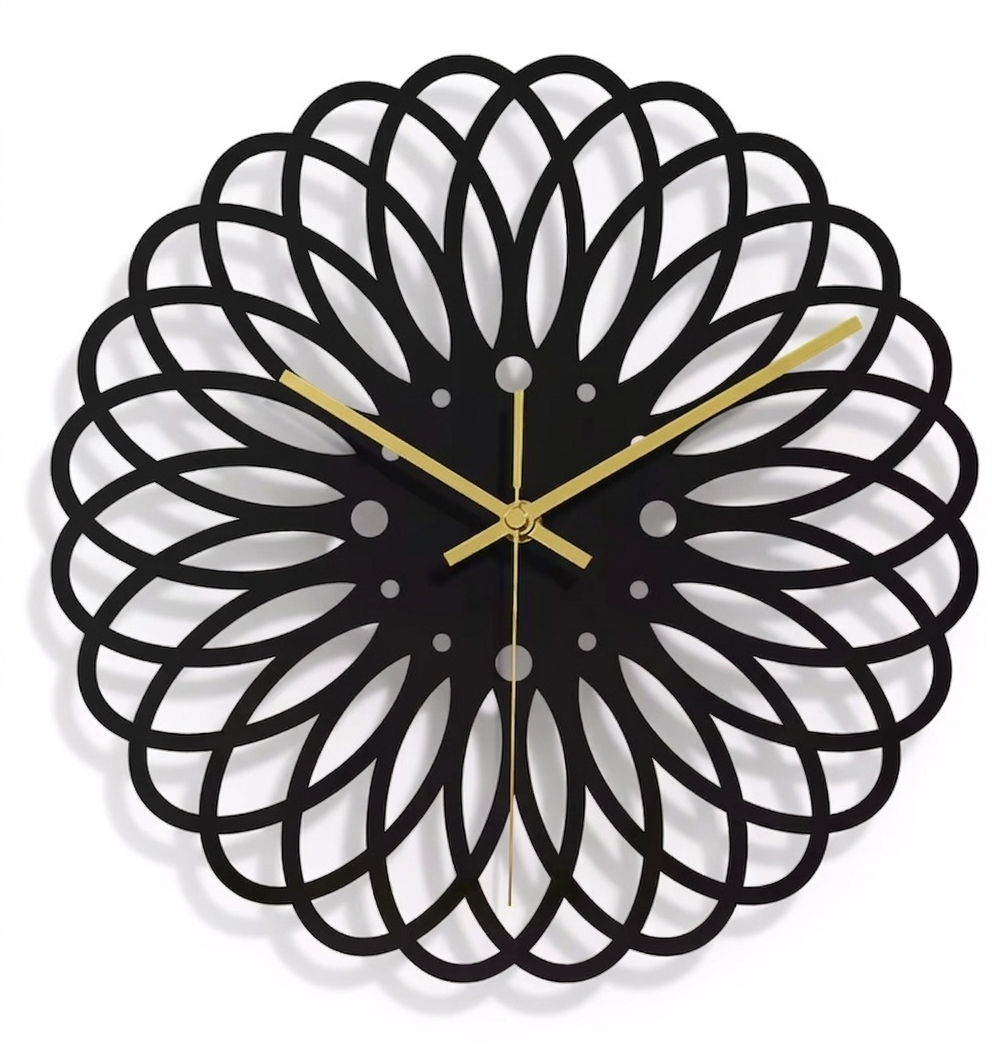 La Rotative - Horloge Murale Design Moderne | Silencieuse