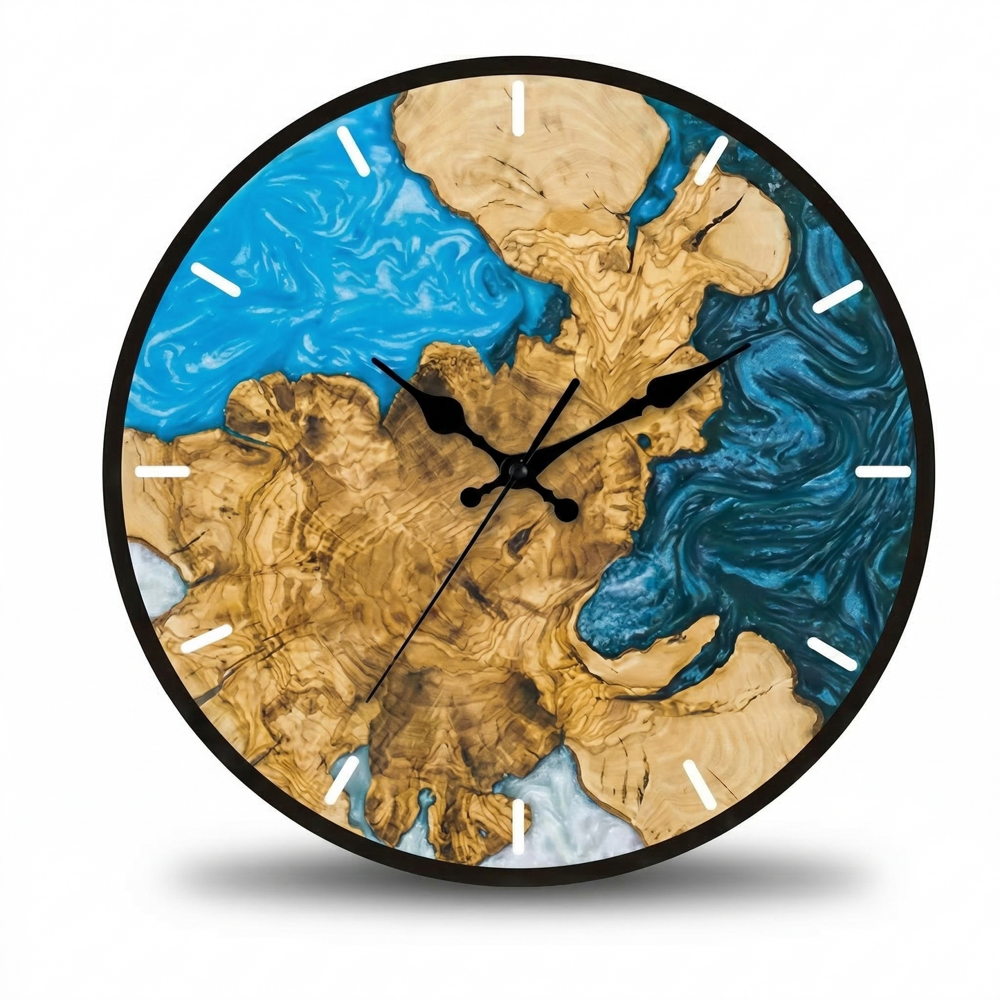 La Naturelle - Horloge Murale Design Raffinée | Silencieuse