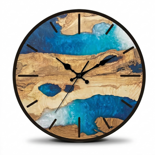 La Naturelle - Horloge Murale Design Raffinée | Silencieuse