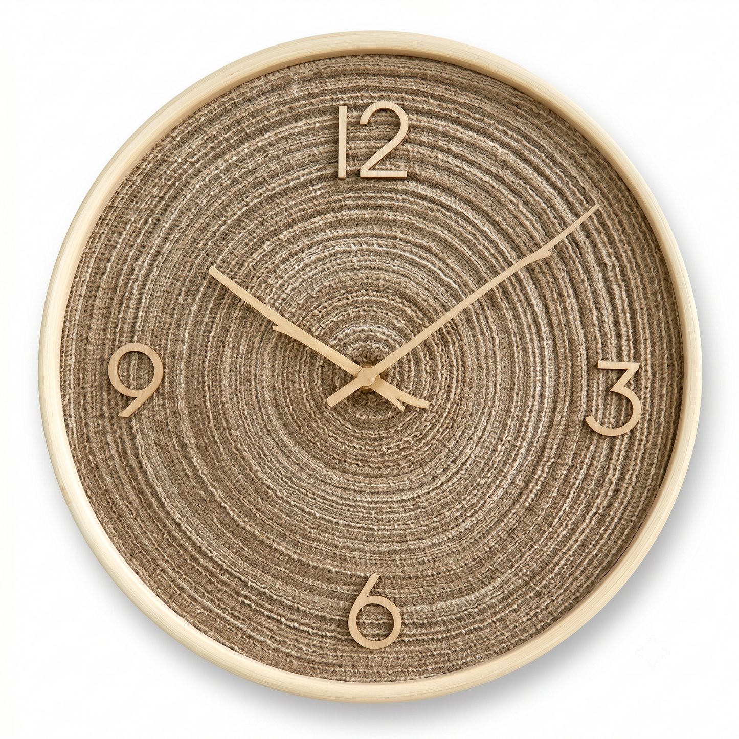 La Raffinée - Horloge Murale Bois Élégante | Silencieuse