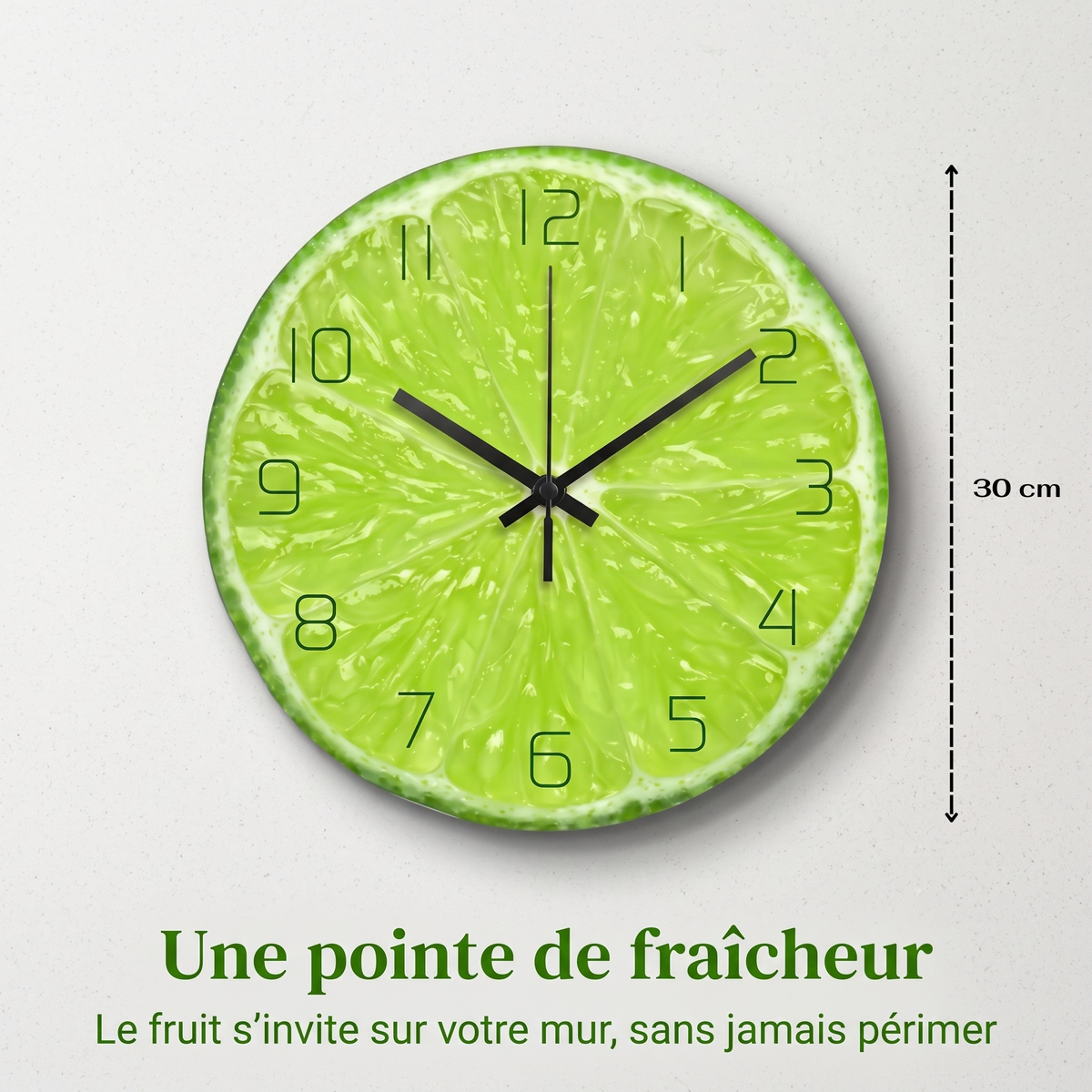 La Fruitée - Horloge Murale Design