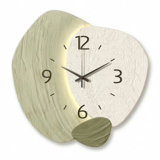 L'Aboutie - Horloge Murale Design Moderne | Silencieuse
