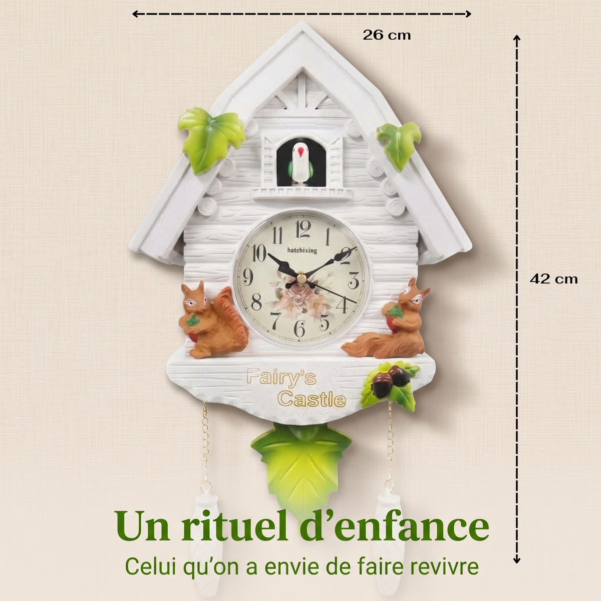 La Féérique - Horloge Coucou