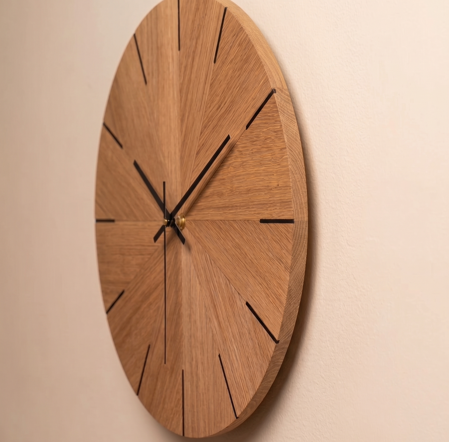 La Boisée - Horloge Murale Bois Authentique | Silencieuse