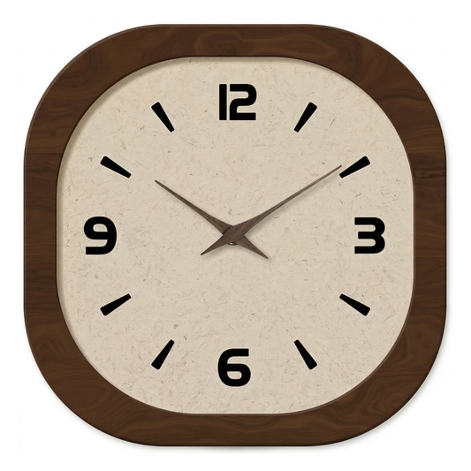 La Nette - Horloge Murale Design Contemporaine | Silencieuse