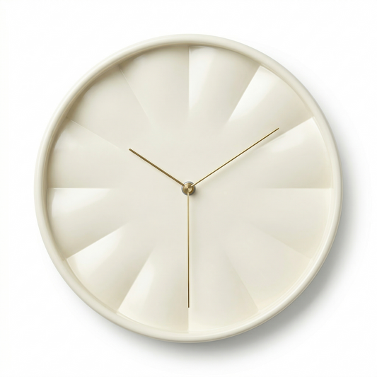 L'Épurée - Horloge Murale Design Minimaliste | Silencieuse