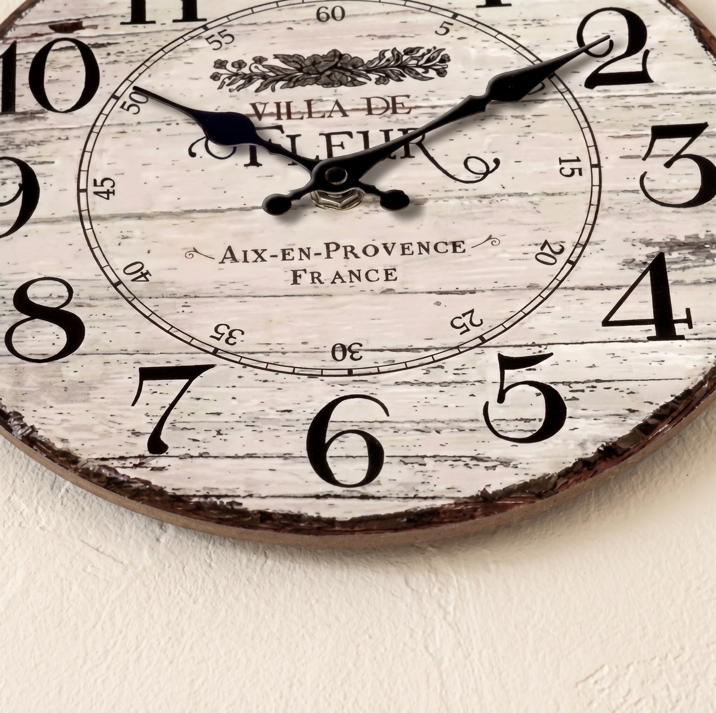 La Vieillie - Horloge Murale Vintage Intemporelle | Silencieuse