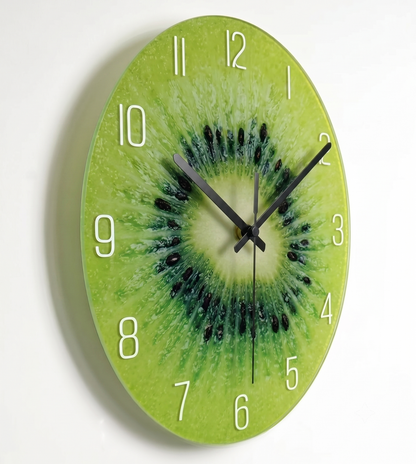 Le Kiwi - Horloge Murale Originale Fruitée | Silencieuse
