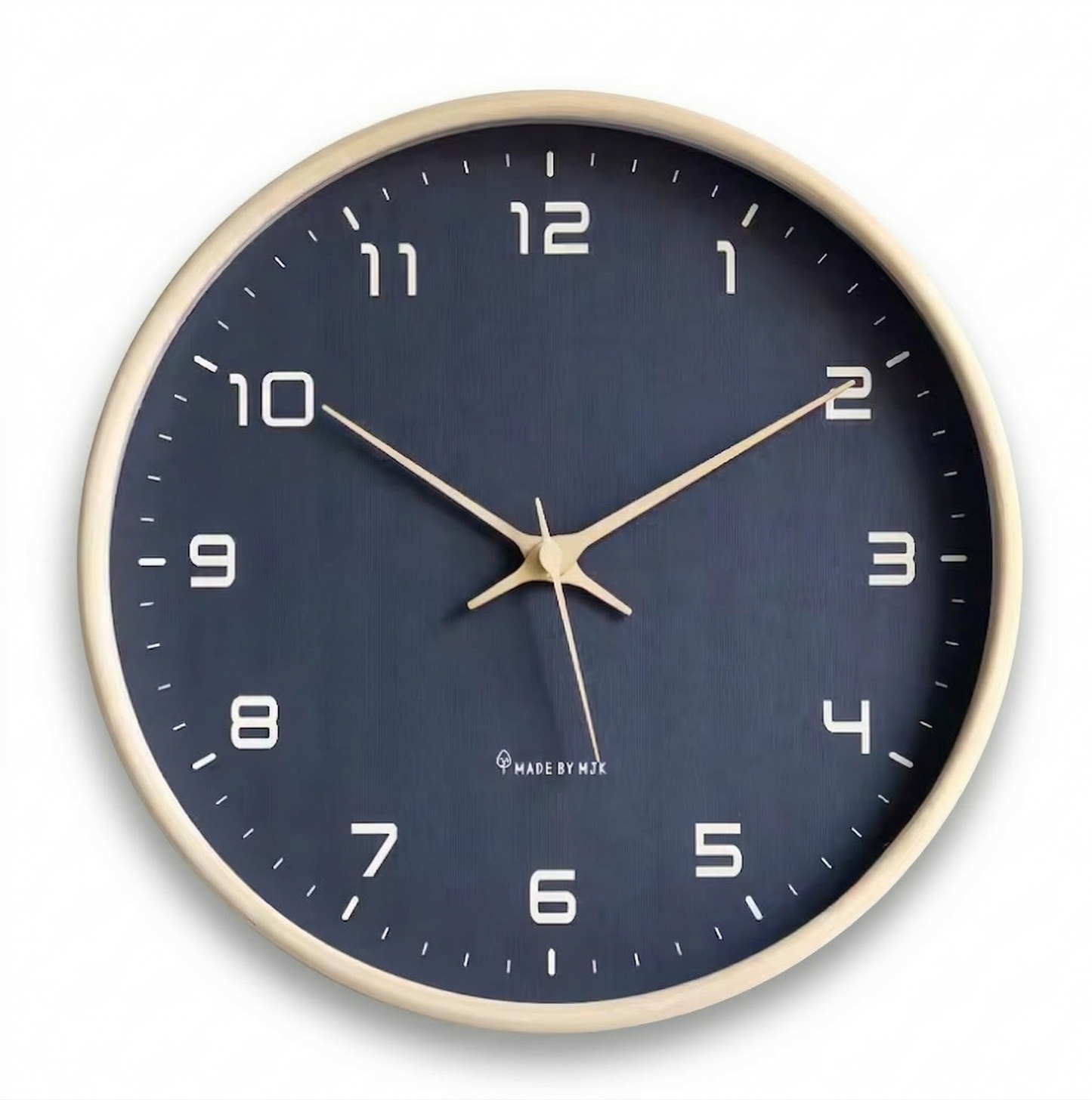 La Charmeuse - Horloge Murale Bois Authentique | Silencieuse