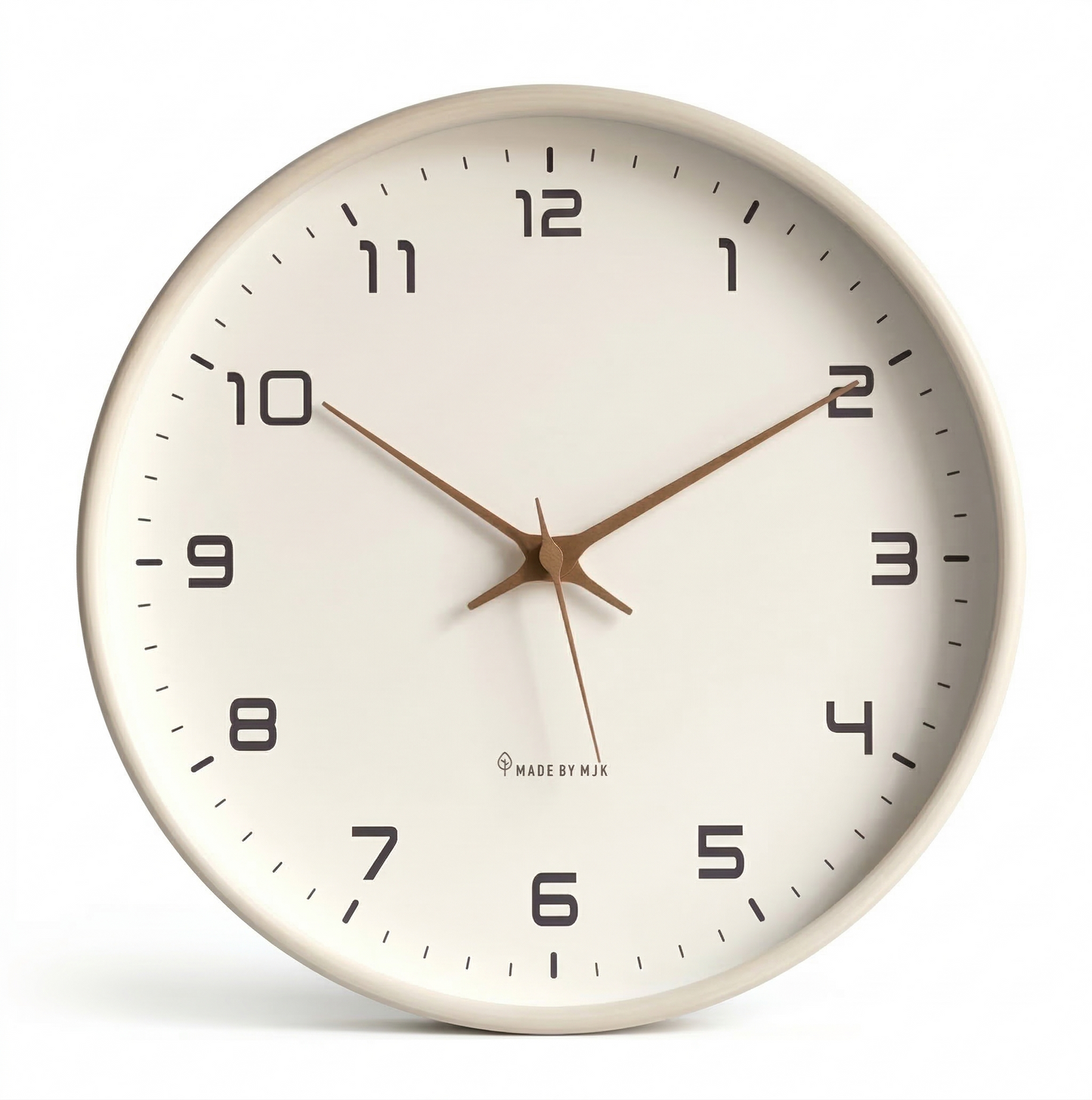 La Charmeuse - Horloge Murale Bois Authentique | Silencieuse