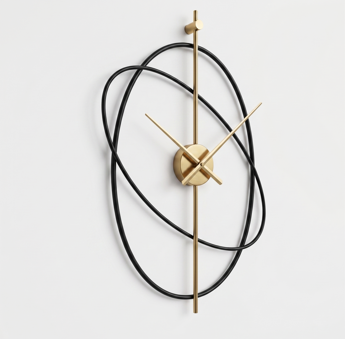 L'Élégante - Horloge Murale Design Structurée | Silencieuse