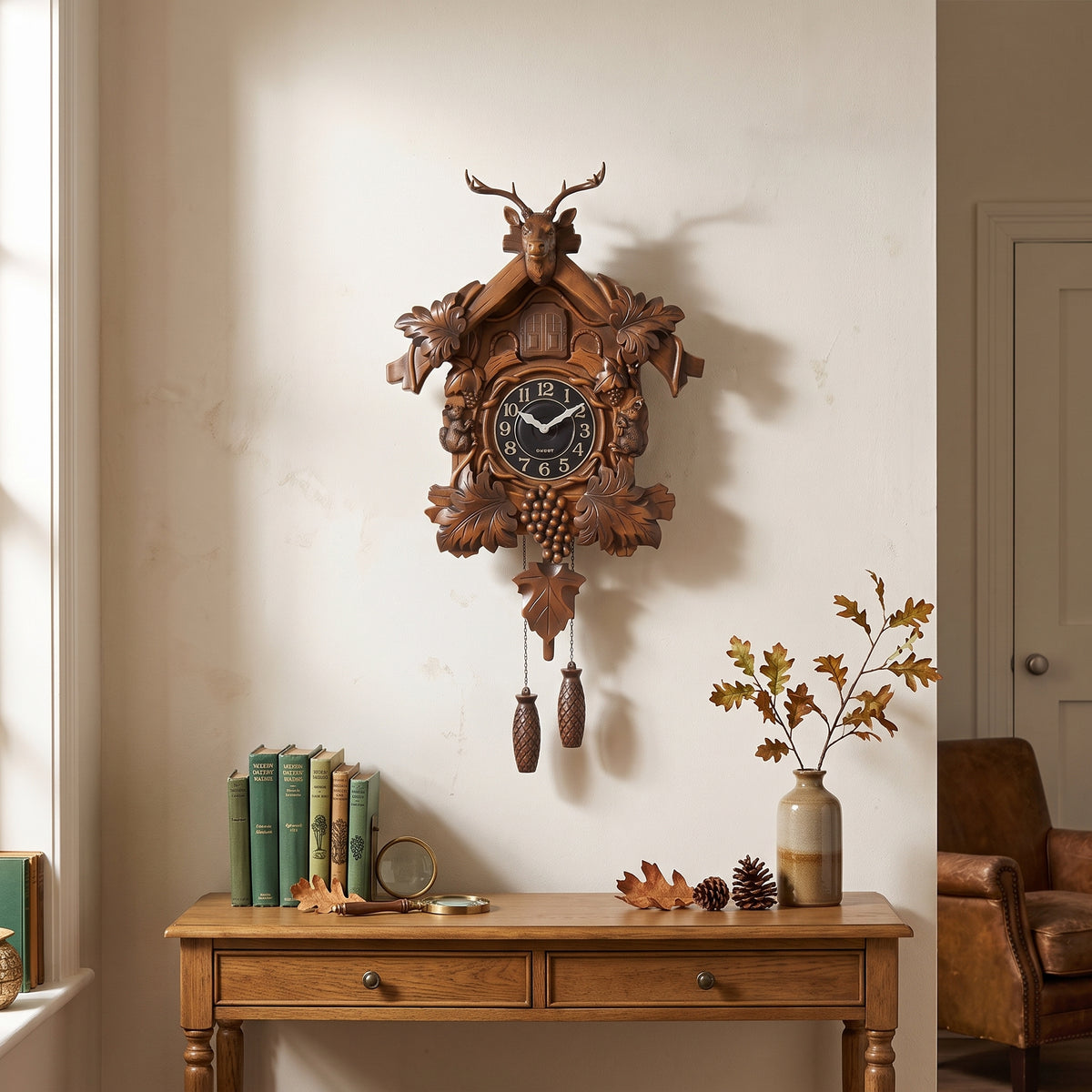 La Chasseuse - Horloge Coucou