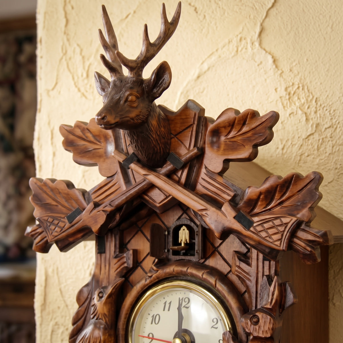 La Chasseuse - Horloge Coucou