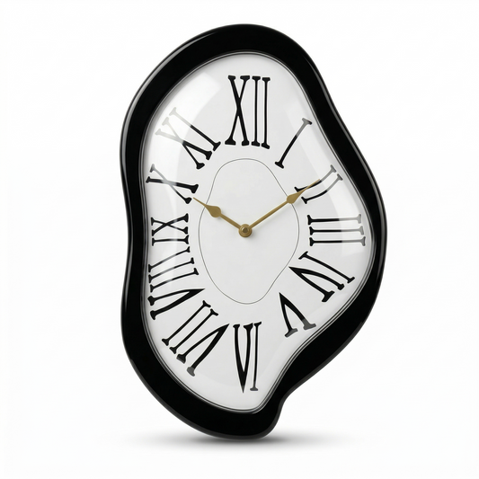 L'Ondulée - Horloge Murale Originale Unique | Silencieuse