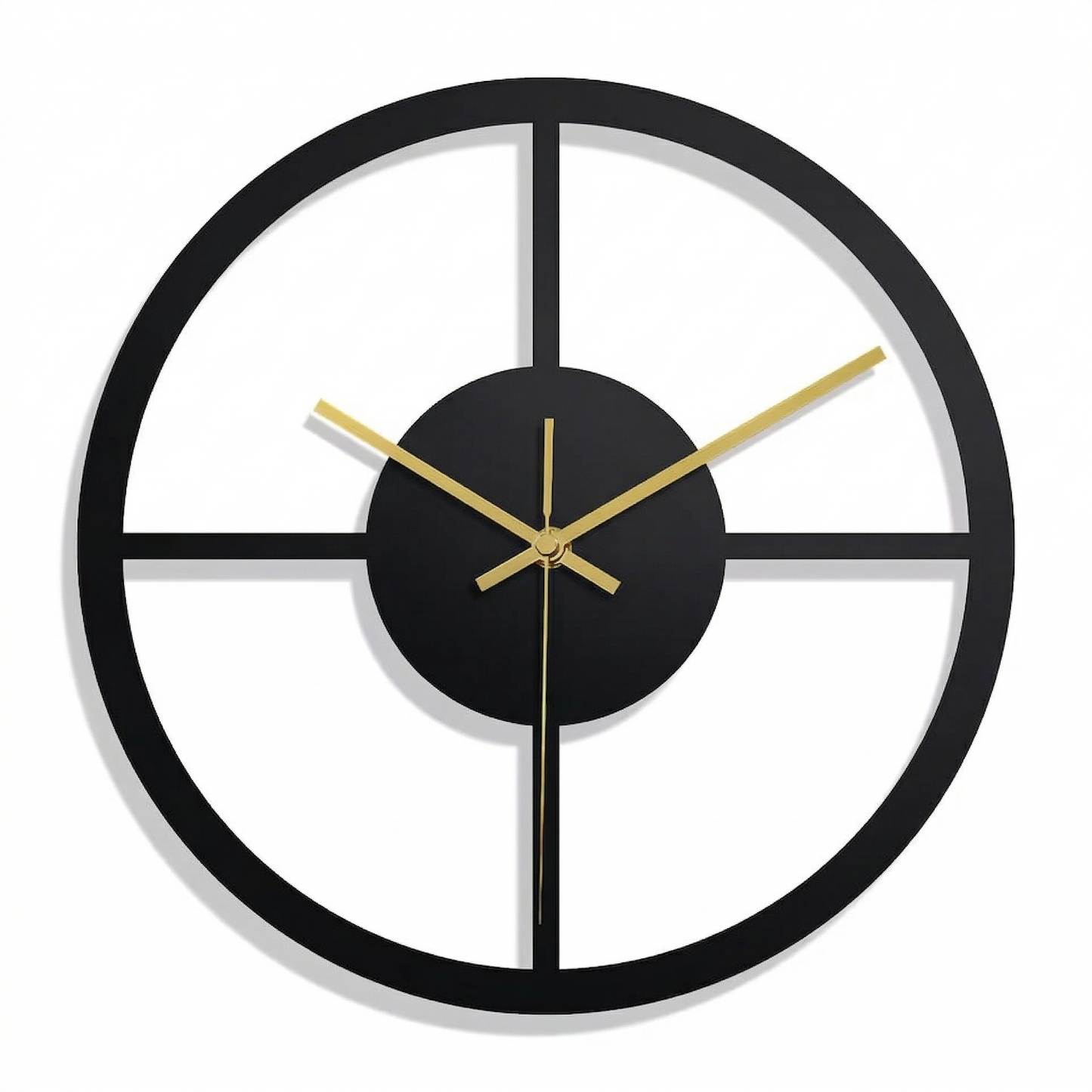 La Circulaire - Horloge Murale Design Moderne | Silencieuse