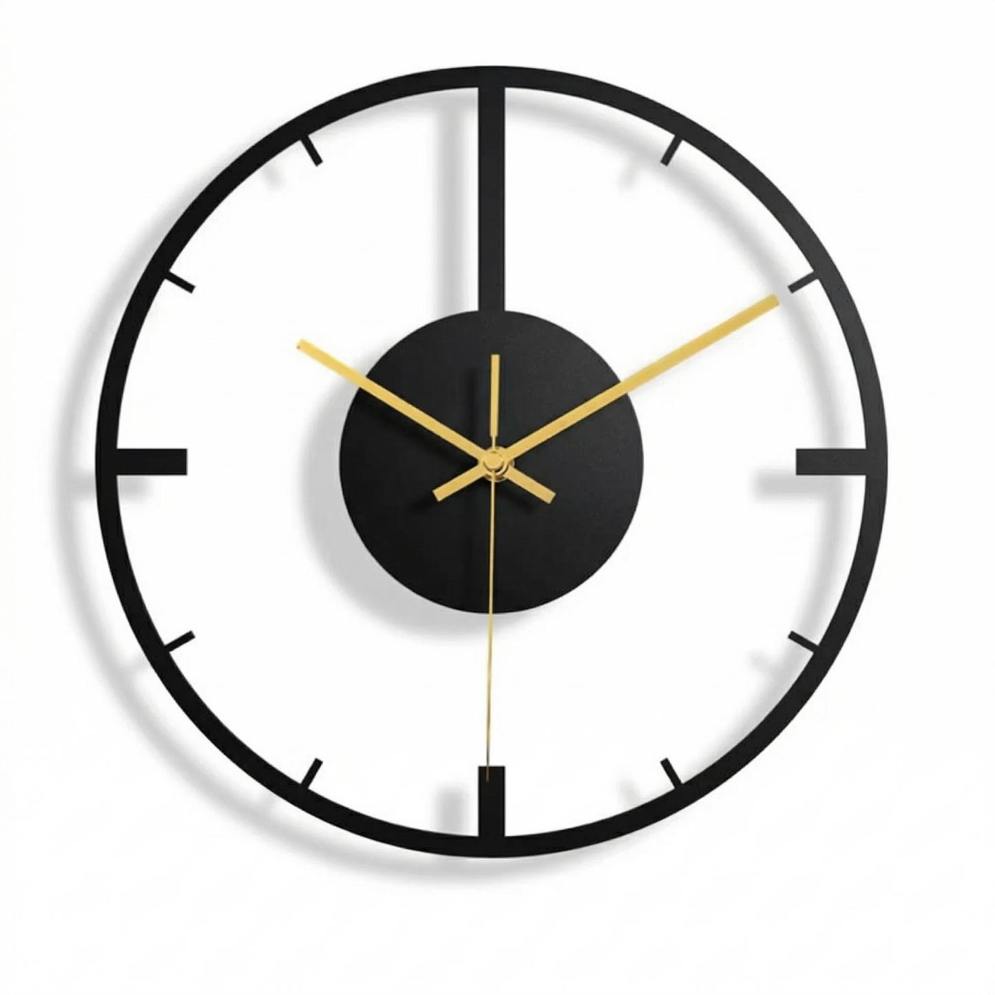 La Circulaire - Horloge Murale Design Moderne | Silencieuse