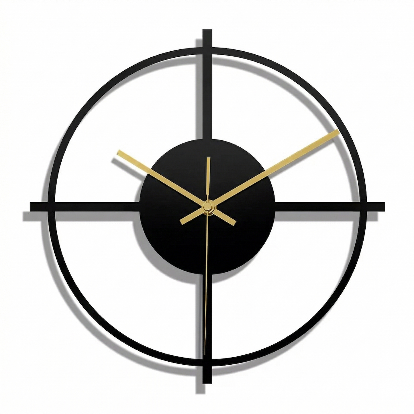La Circulaire - Horloge Murale Design Moderne | Silencieuse