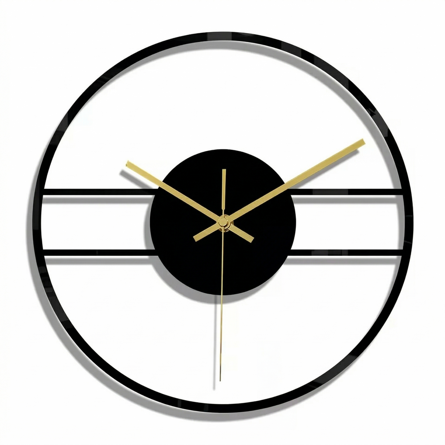 La Circulaire - Horloge Murale Design Moderne | Silencieuse