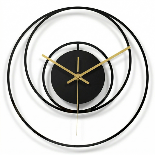 L'Arrondie - Horloge Murale Design Moderne | Silencieuse