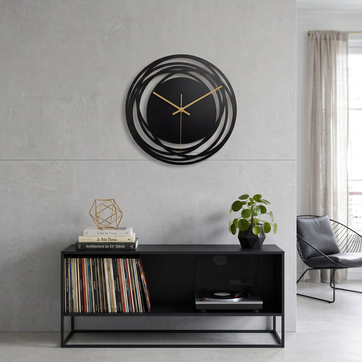 La Circulaire - Horloge Murale Design