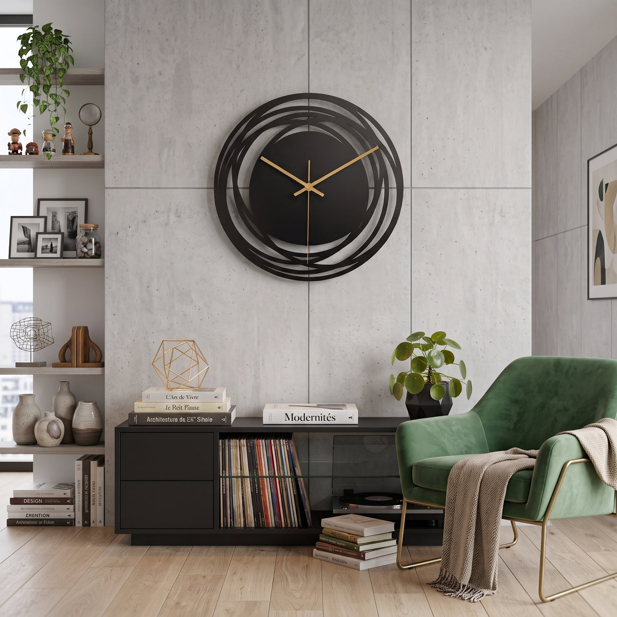 La Circulaire - Horloge Murale Design